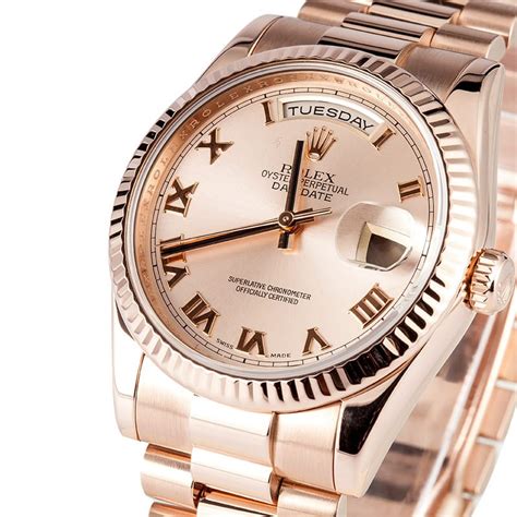 rolex rose gold president for sale|Rolex president rose gold 41mm.